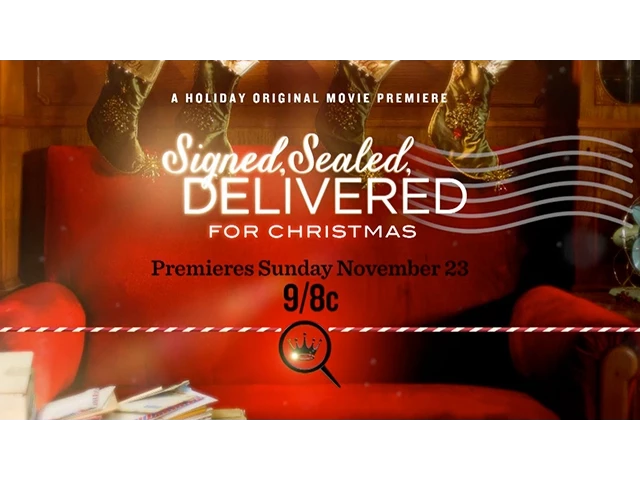 Signed Sealed Delivered for Christmas - Stars Eric Mabius and Kristin Booth