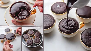 جاتوه شاتوه الفنجان من غير فرن ولا ميكروييف في الخلاط و الصوص منه فيه عشر دقايق بالظبط ويكون جاهز 