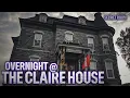 OVERNIGHT AT THE CLAIRE HOUSE HAUNTED BED AND BREAKFAST SECRET ROOM SEALED WHEN SHE PASSED AWAY