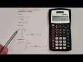 Factorials Permutations and Combinations on a TI 30XIIS