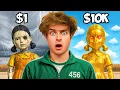 Download Lagu $1 बनाम $10,000 स्क्विड गेम!