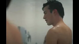 Heated Rivalry Rozanov and Shane s shower scene Episode 1