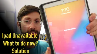 Ipad Unavailable Explanation And How To Fix It 
