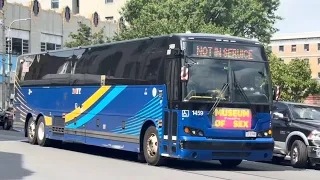 NYCT Bus Co Prevost X3-45 BxM3 Express Bus Full Ride from Midtown-29th St to Yonkers-
