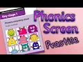 YEAR 1 PHONICS SCREENER PRACTISE Real Alien Words Challenge Miss Ellis