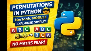 Permutations in Python itertools Module Explained Simply No Maths Fear