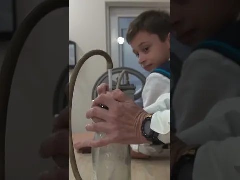 Туман в бутылке от кефира