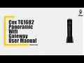 How to Setup Your Cox TG1682 Panoramic WiFi Gateway
