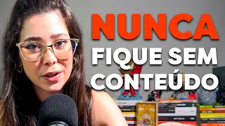 O SEGREDO QUE OS MELHORES CRIADORES USAM PARA NUNCA FICAR SEM CONTEÚDO