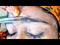 EYEBROW THREADING Heavy growth hair Eyebrows Threading tutorial for beginners RitaBhatia