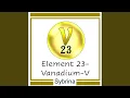 Element 23 Vanadium V