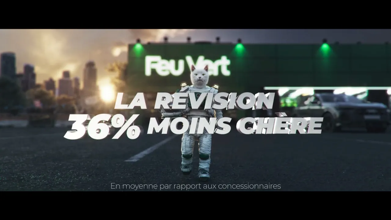 Feu Vert Fr — Feu Vert — La Révision 36% Moins Chère (YouTube video ad)