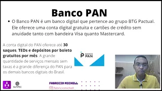 Educação Financeira: Bancos digitais