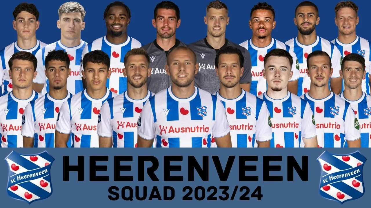 SC HEERENVEEN Squad Season 2023/24 | Heerenveen ...