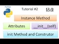 OOP in Python Instance Method Attributes init Method and Constructor in Hindi