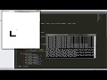Snake game in python with p5py timelapse