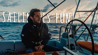 I took my godson offshore sailing (I hope he doesn’t hate me now) #111