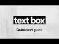 TextBox Quickstart guide