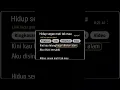 Download Lagu Lirik lagu hidup segan mati tak mau #gammaband #liriklagu #lirikgoogle #laguviral #lyrics #video