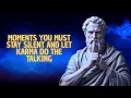 Download Lagu Momenten waarop je stil moet blijven en karma alles moet laten regelen | Stoïcisme en emotionele ...