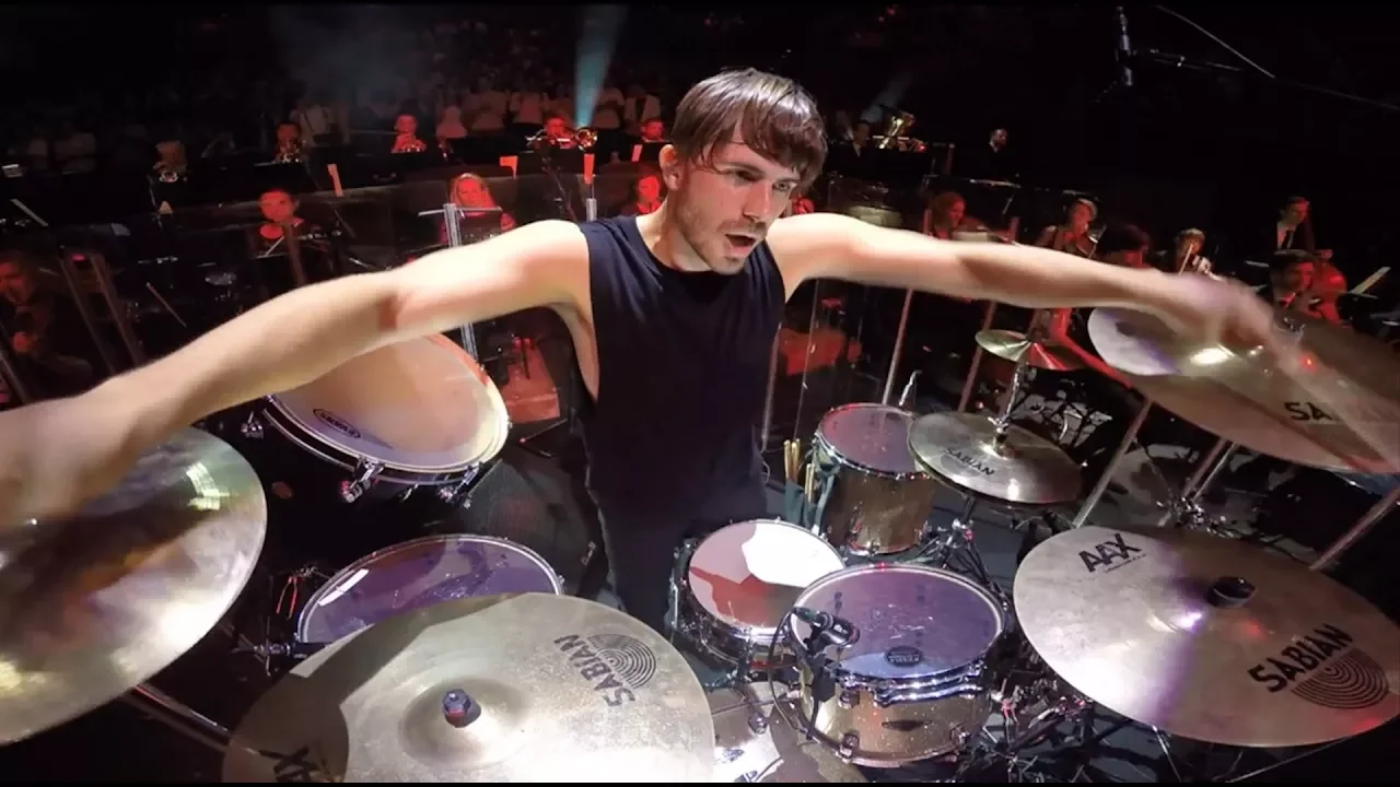 2CELLOS - Highway To Hell [Live at Sydney Opera House] - DUSAN Drum View