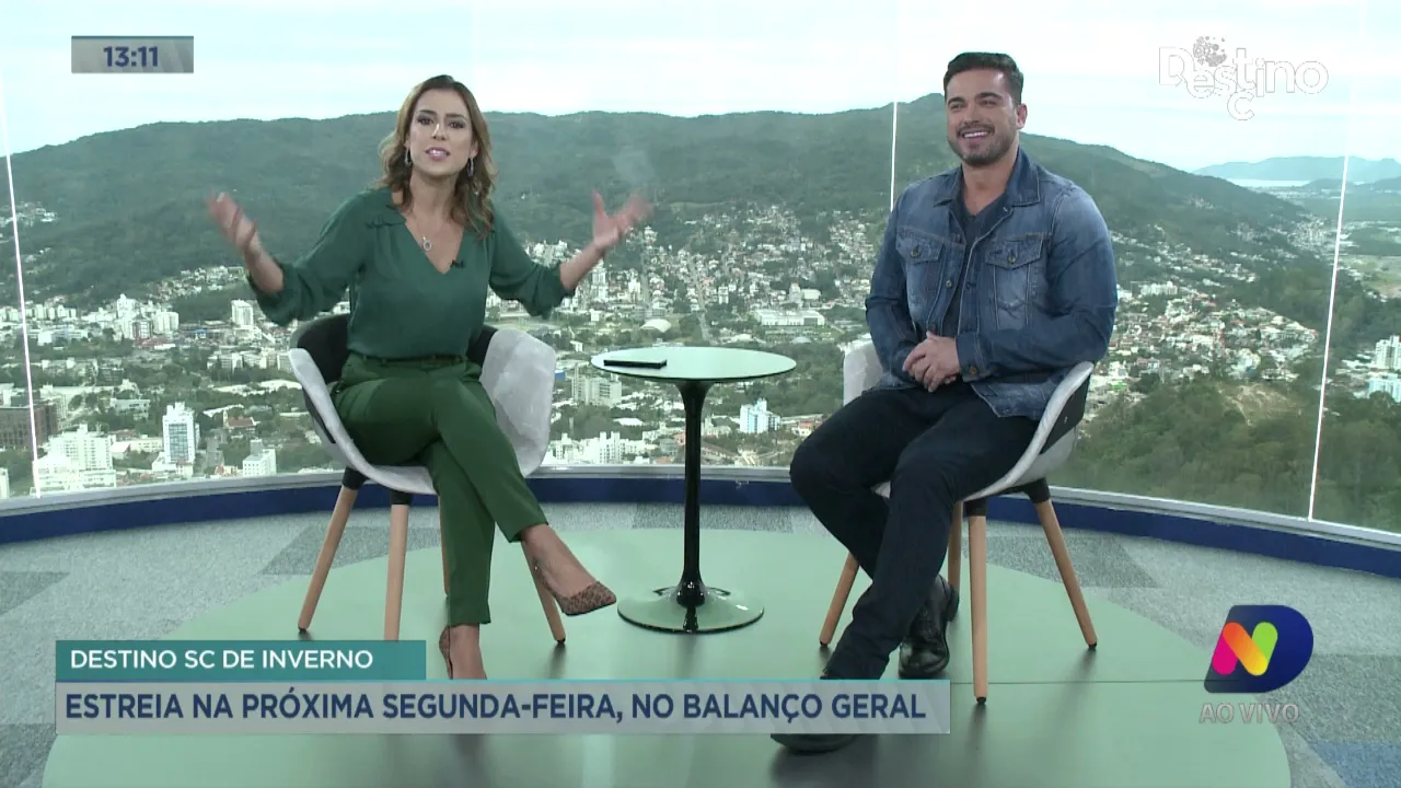 Destino SC de Inverno: estreia na próxima segunda-feira, no Balanço Geral