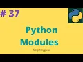37 Python Modules