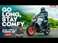 2026 Aprilia Tuono 457 Go Long Stay Comfy Ride Review