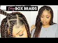 EASY SUMMER BOX BRAIDS beginner friendly