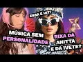 Lagu É SOBRE A LUDMILLA?? | React Ensaios da Anitta | Cortes da Valentiti