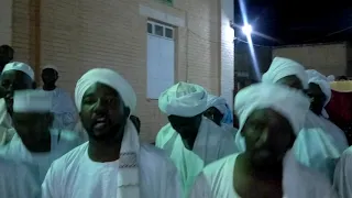 حلقة ذكر من حولية الاستاذ الشيخ اسماعيل الولي عام2012 الطريقة الاسماعيلية السودان 