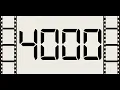 Countdown from 4000 to 0 Retro