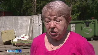Омичи жалуются на огромную стихийную  свалку по улице Андрианова