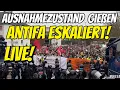 LIVE ❗️ Gießen AUSNAHMEZUSTAND Eskaliert es? 😱 Linke Antifa DGB Demo \u0026 AfD Jugend 29.11.2025