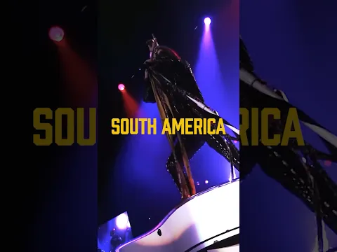 Aerosmith touring Mexico and South America in 2016 during their Rock 'N' Roll Rumble Tour 🤘