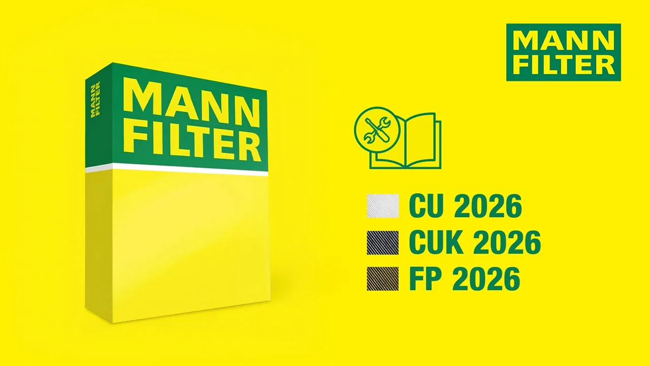 How to change a cabin air filter by MANN-FILTER I CU 2026 - CUK 2026 - FP 2026