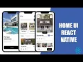 APP UI Design in React Native Real Estate APP