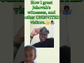 Lagu How I greet Jehovah's Witnesses, and other UNINVITED guests.🤔🤷🏾‍♂️#uninvitedguest #jehovahwitness