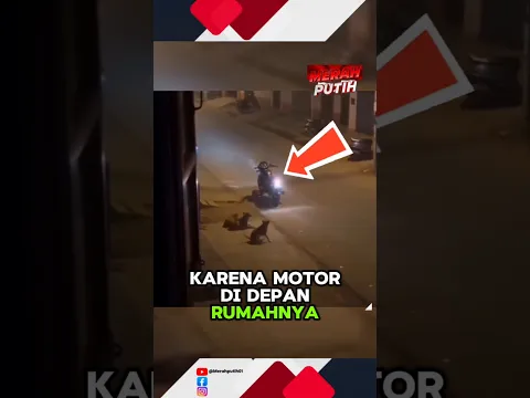 motor berjalan sendiri apakah ini di kendarai hantu⁉️
