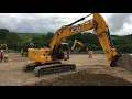 JCB s X Series 220 at the Holt JCB Dig Day in Cornwall