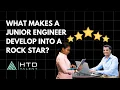 What makes a junior engineer develop into a Rock Star
