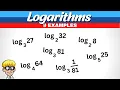 Evaluating Logarithms Algebra