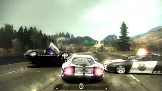 Need For Speed Most Wanted Demo Challenge Series Roadblock With Dodge Viper And Heat 3 Cops 