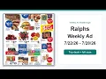 Ralphs Weekly Ad 26 - 26 Top Deals