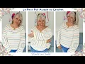 Download Lagu Le Petit Pull Acidulé au crochet - Top Down et granny, facile et rapide ! #crochet #tutocrochet