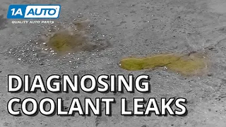 Found Puddles Under Your Car or Truck How to Diagnose Coolant Leaks!