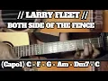 BOTH SIDE OF THE FENCE // LARRY FLEET // SIMPLE EASY INTRO TUTORIAL GUITAR CHORDS