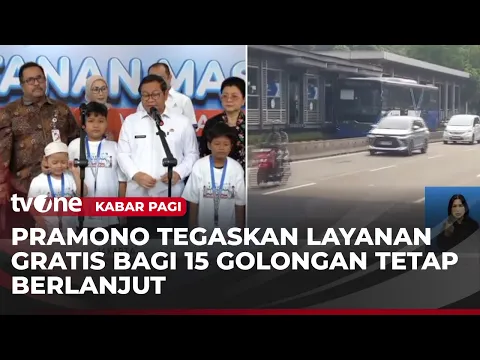 Pramono Anung: 15 Golongan Masyarakat Tetap Gratis Naik Transjakarta