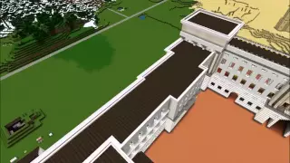 Buckingham Palace in Minecraft
