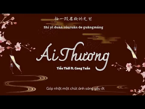 Download MP3 [Vietsub+Pinyin+Hanzi] Ái Thương (爱殇) - Tiểu Thời (小时姑娘) ft Gong Tuấn (Gong駿) | Đông Cung (东宫) OST